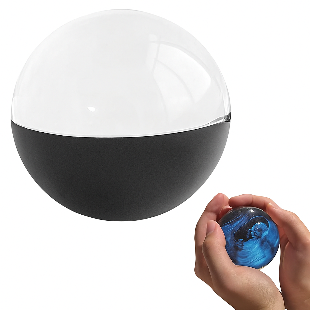 Halo Memories 3D Crystal Memory Sphere – Personalized Video Keepsake Ball