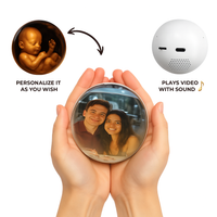 Halo Memories 3D Crystal Memory Sphere – Personalized Video Keepsake Ball